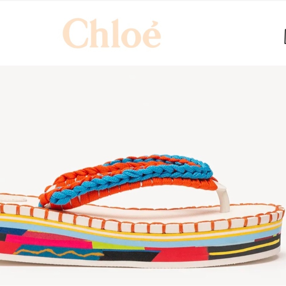 Chloe Lou flip flop NWOT - never worn!!🩴